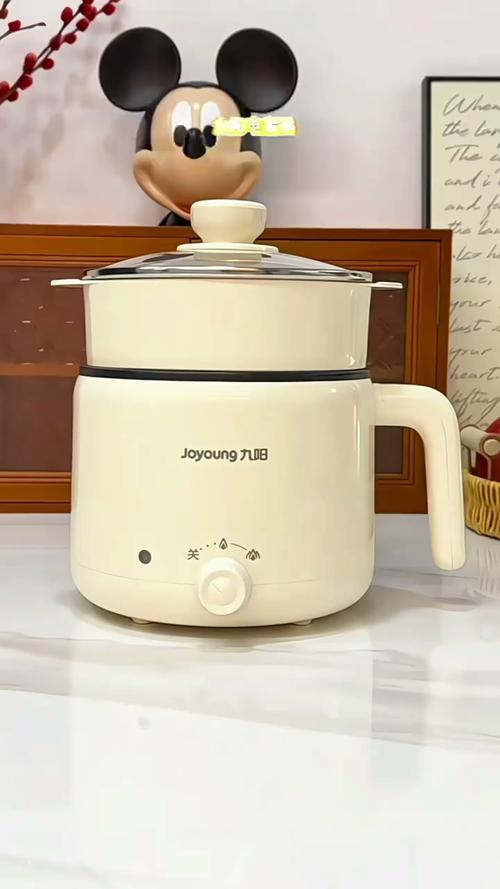 8L小容量800W大火力電煮鍋 三檔調節、不粘易清洗，上蒸下煮全能手